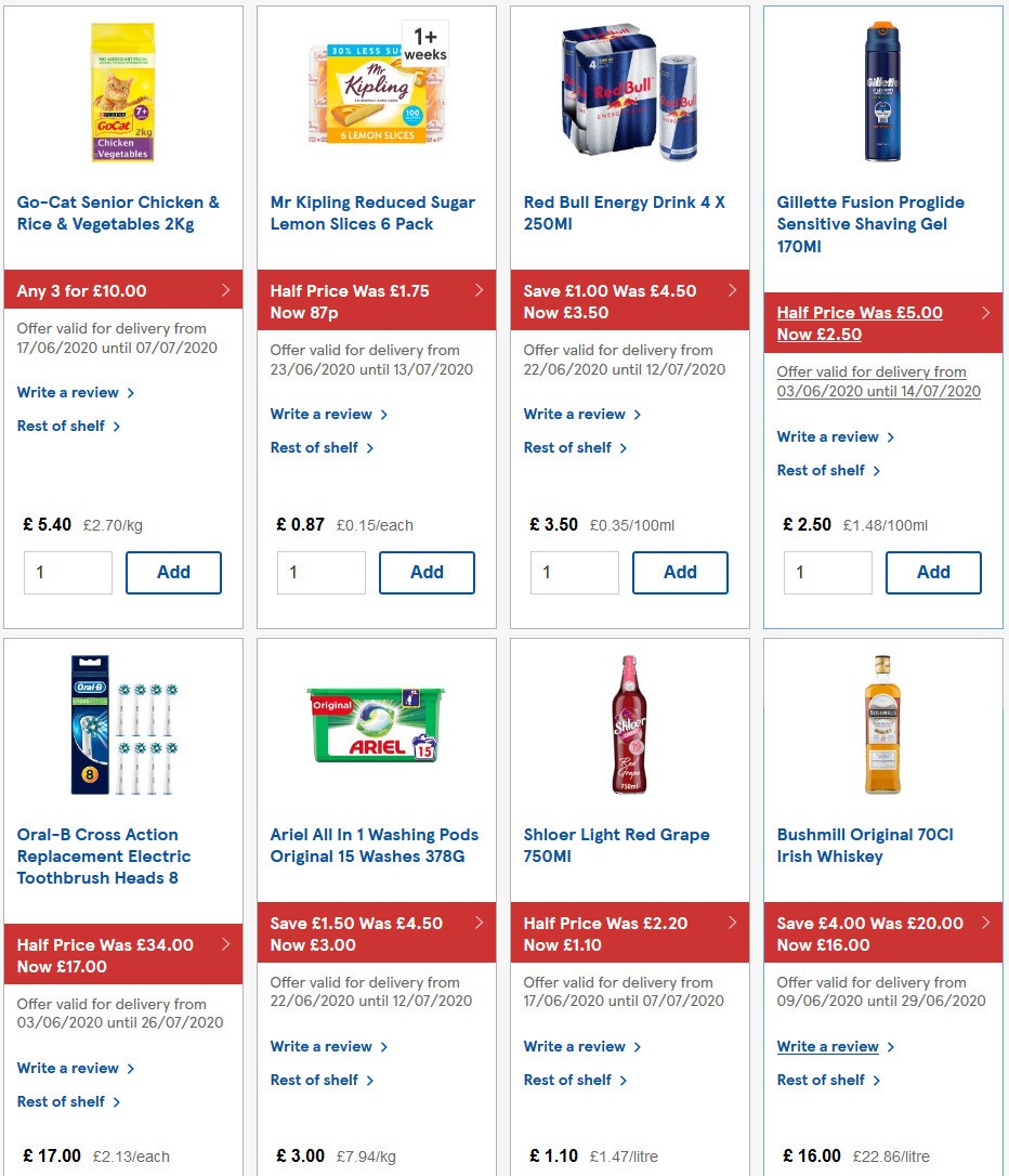 TESCO Offers from 24 June