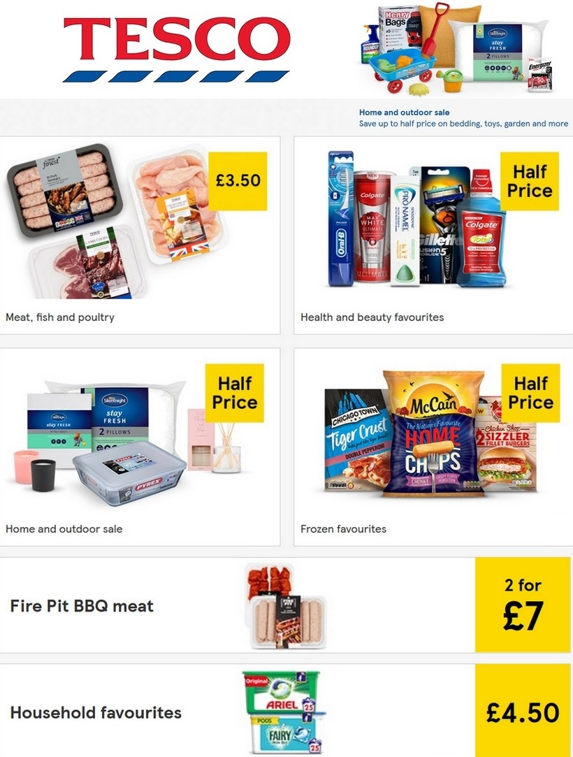 TESCO Offers from 1 July