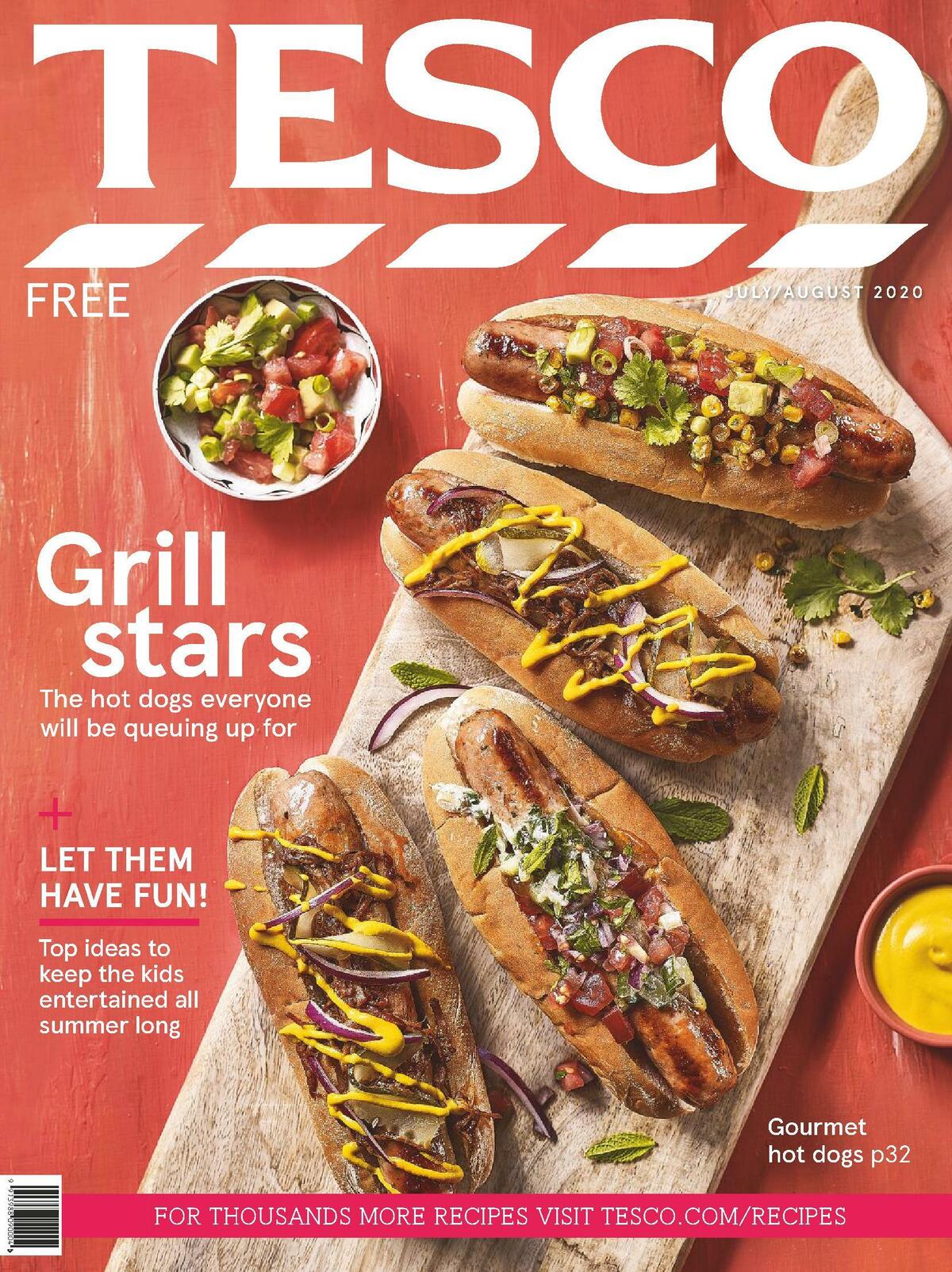 TESCO Magazine July/August Offers from 1 July