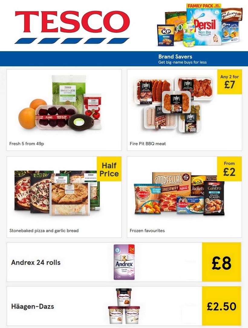 TESCO Offers from 22 July