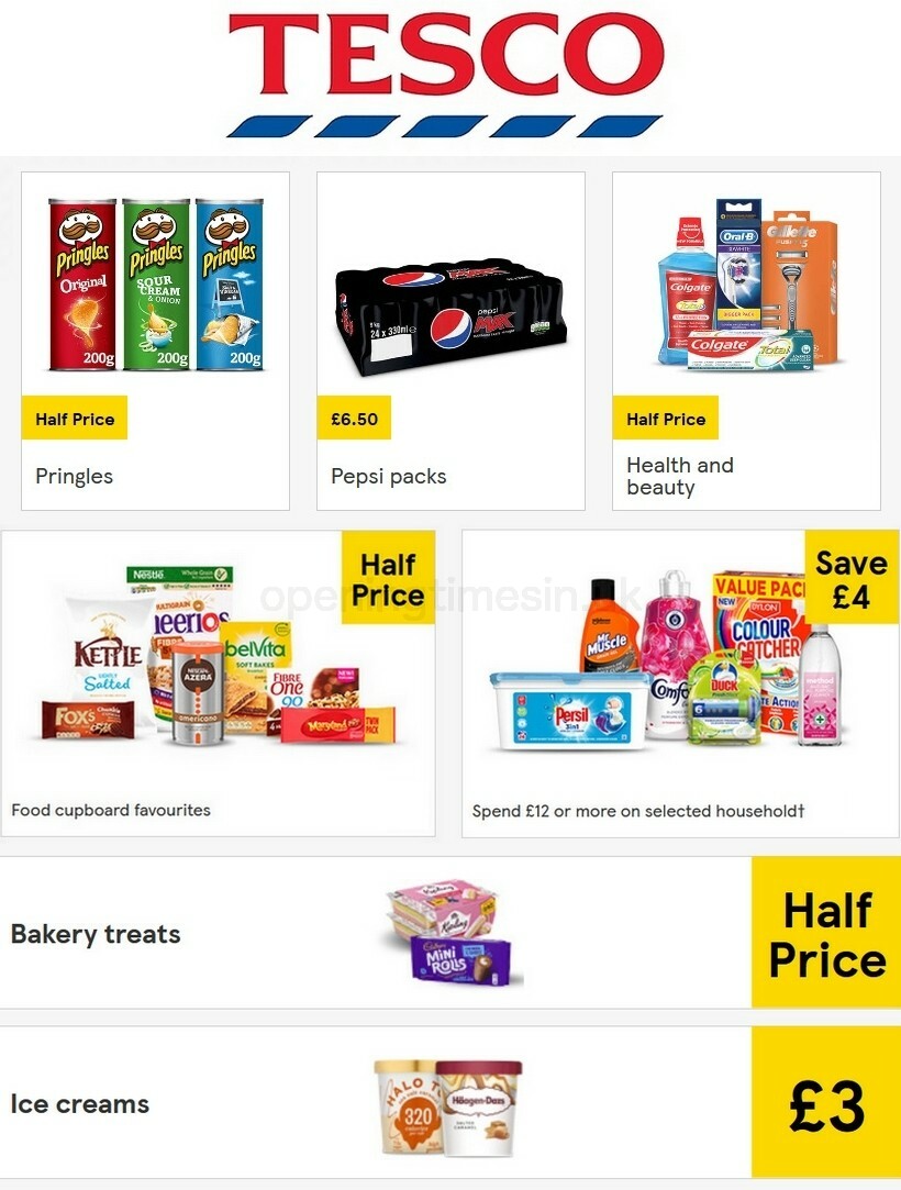 TESCO Offers from 26 August