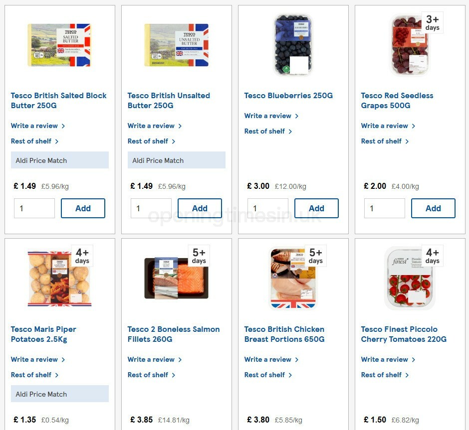 TESCO Offers from 26 August