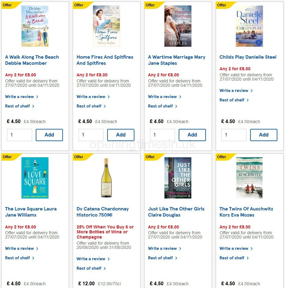 TESCO Offers from 26 August