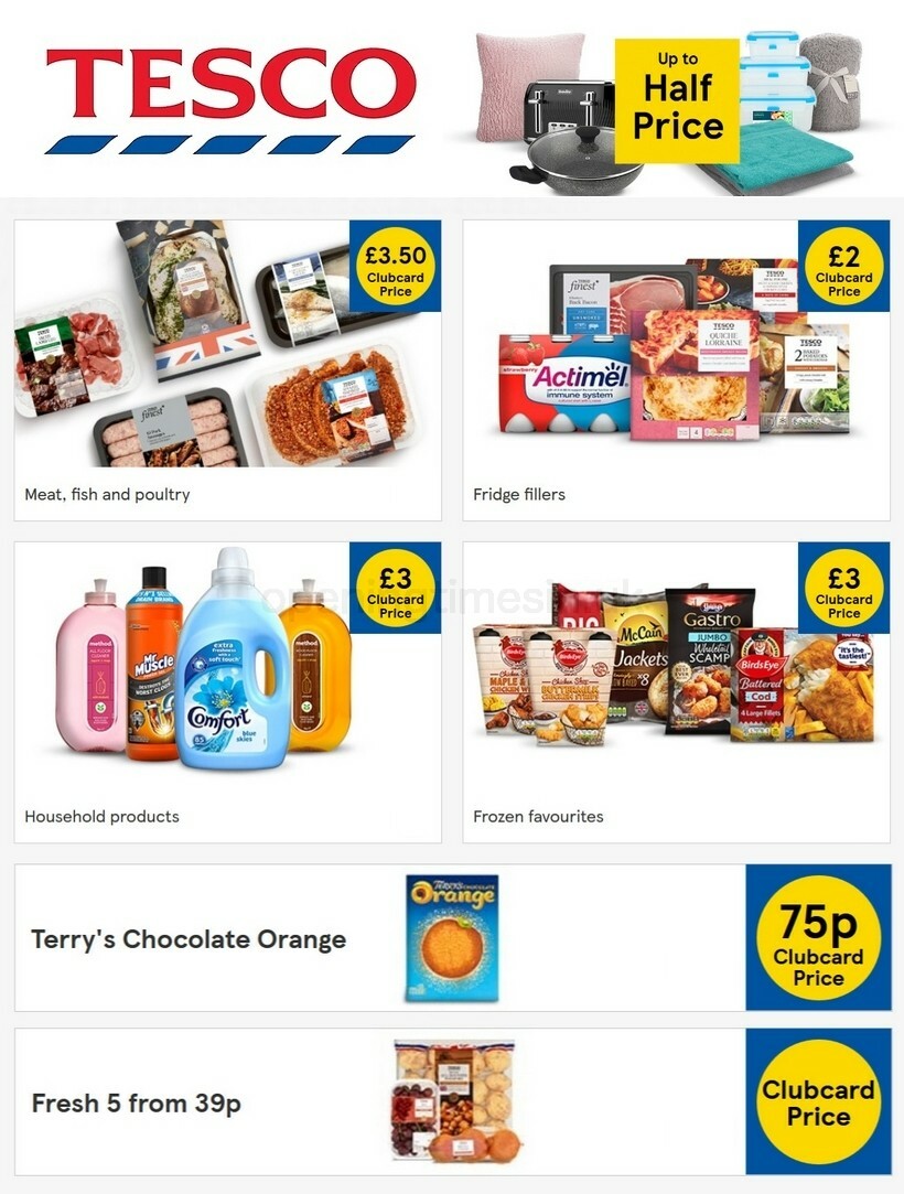 TESCO Offers from 30 September