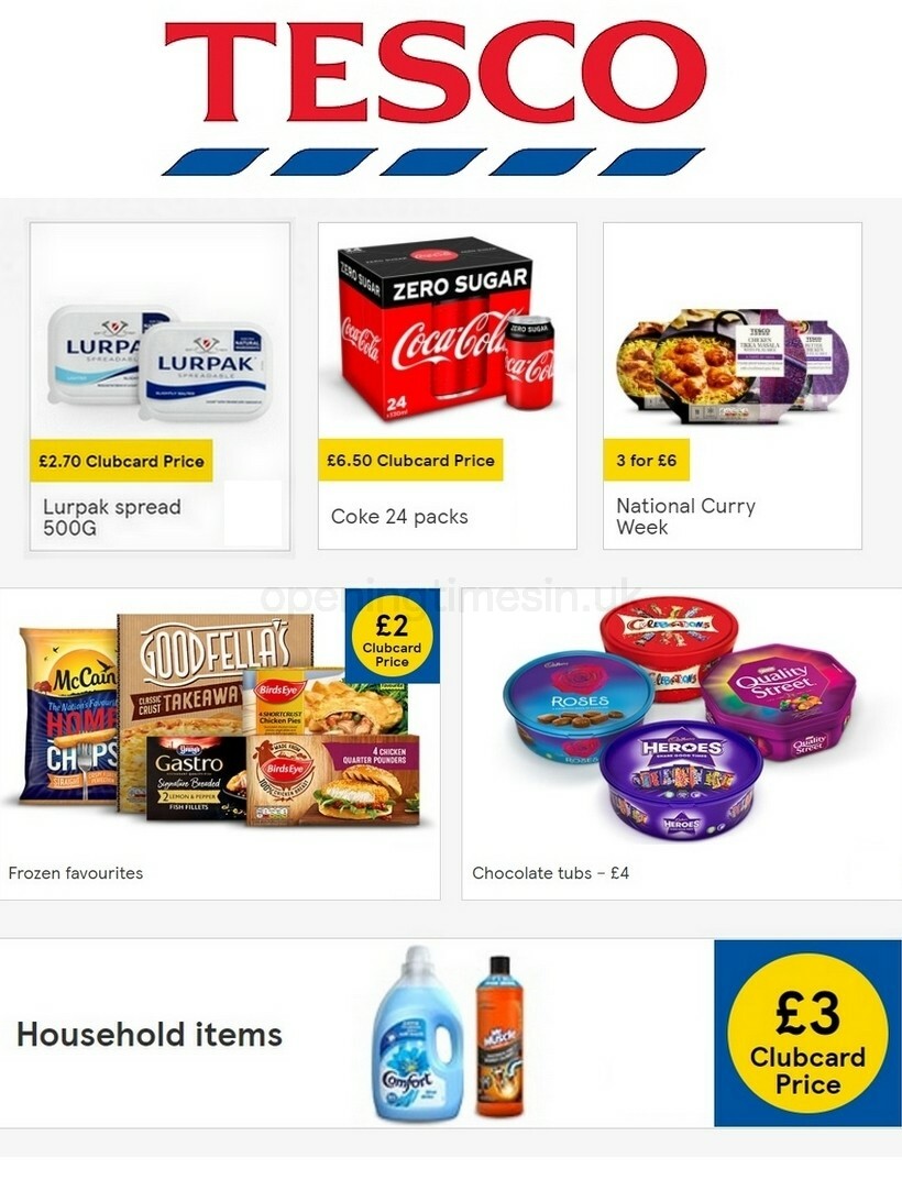 TESCO Offers from 7 October