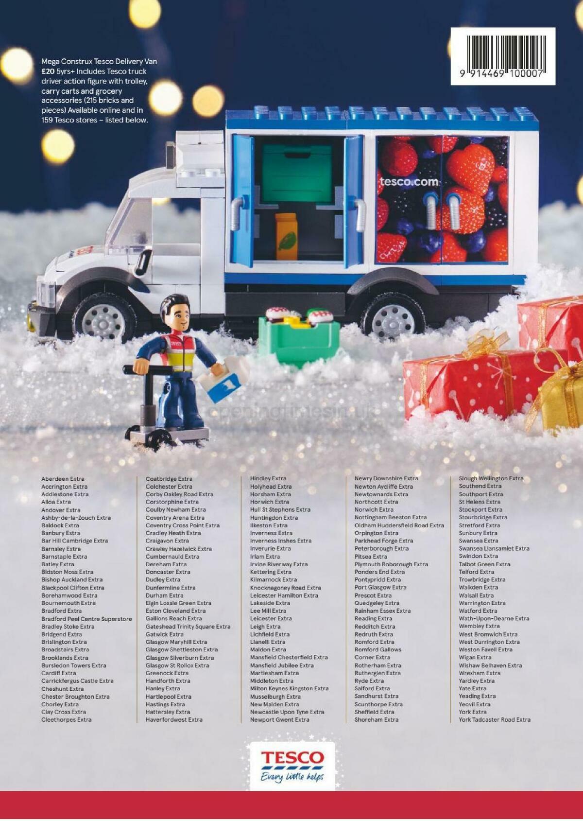 TESCO Christmas Gift Guide 2020 Offers from 30 October