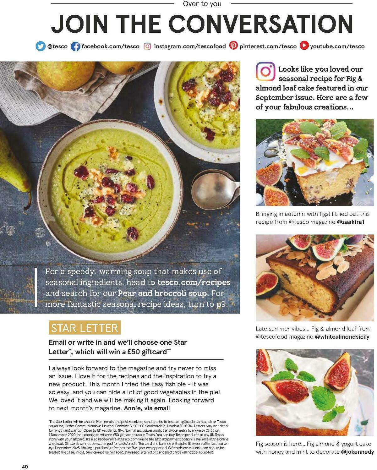 TESCO Magazine November 2020 Offers from 1 November