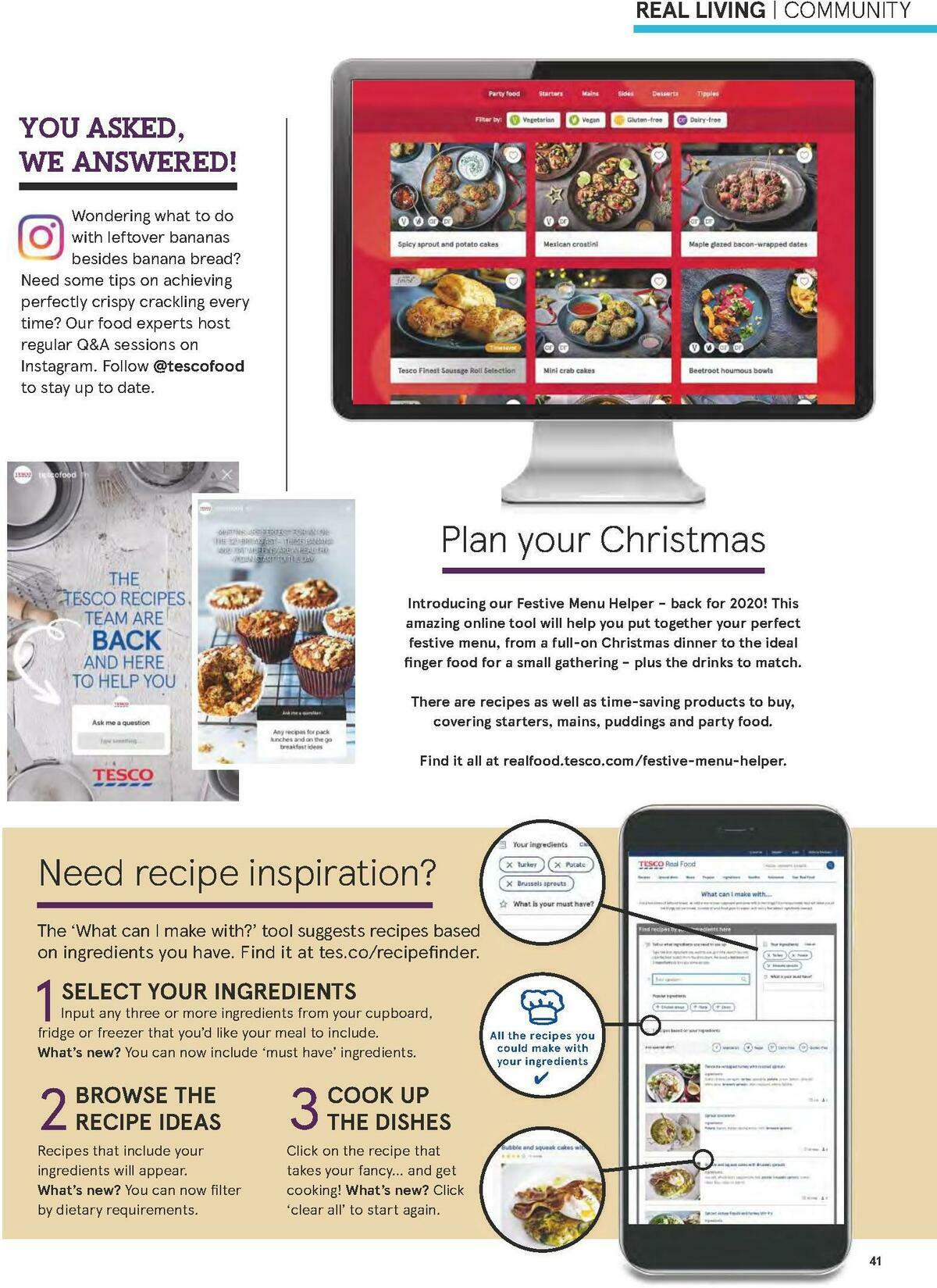 TESCO Magazine November 2020 Offers from 1 November