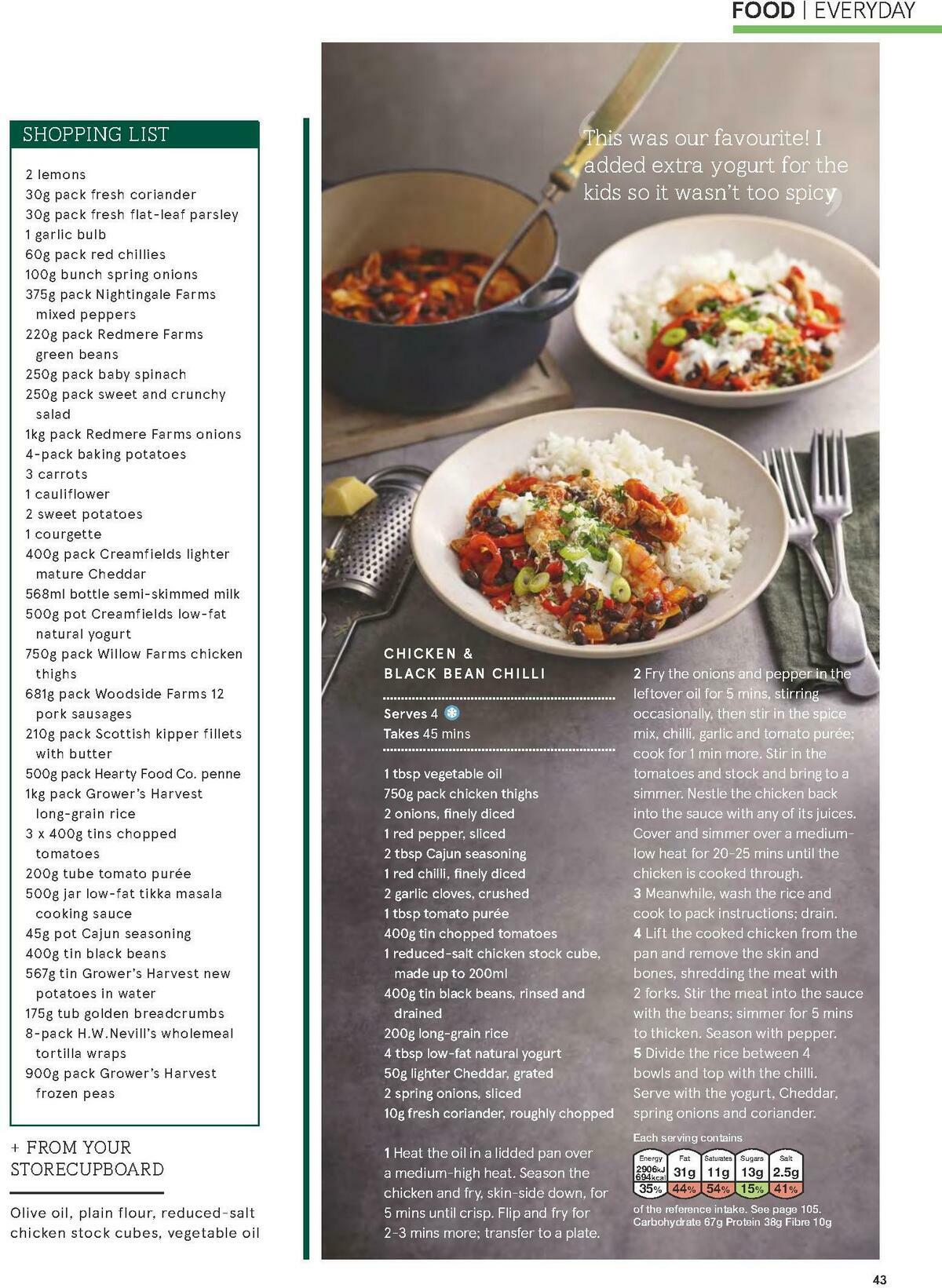 TESCO Magazine November 2020 Offers from 1 November