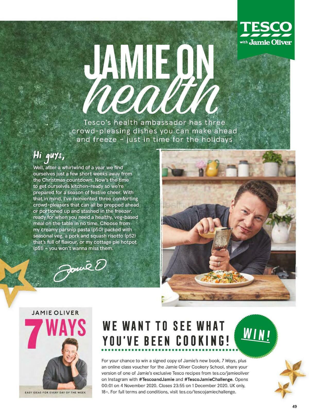 TESCO Magazine November 2020 Offers from 1 November