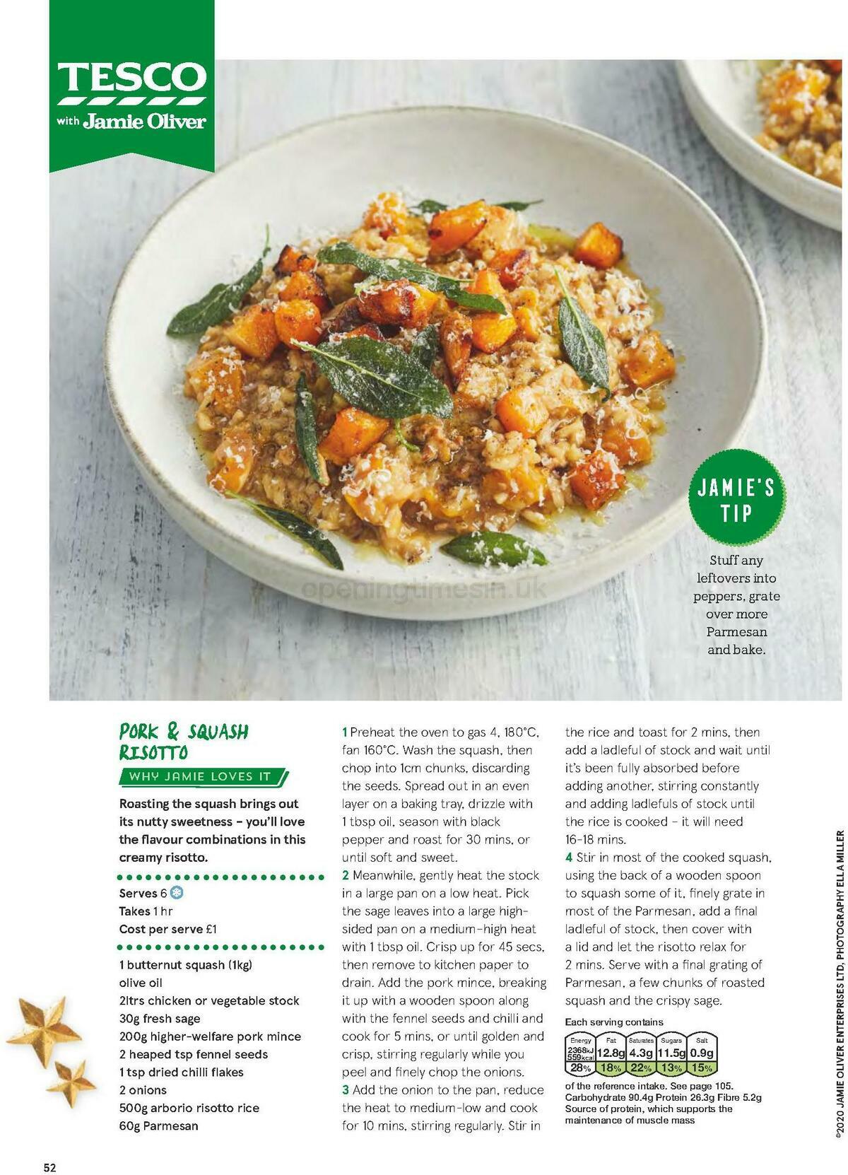 TESCO Magazine November 2020 Offers from 1 November