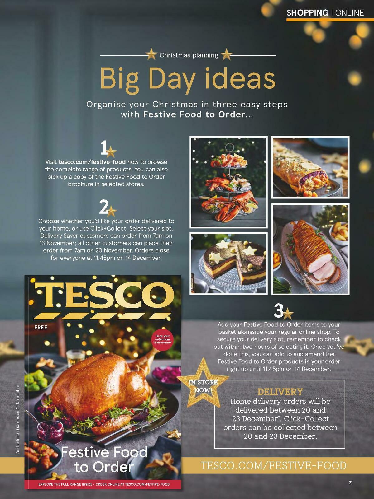 TESCO Magazine November 2020 Offers from 1 November