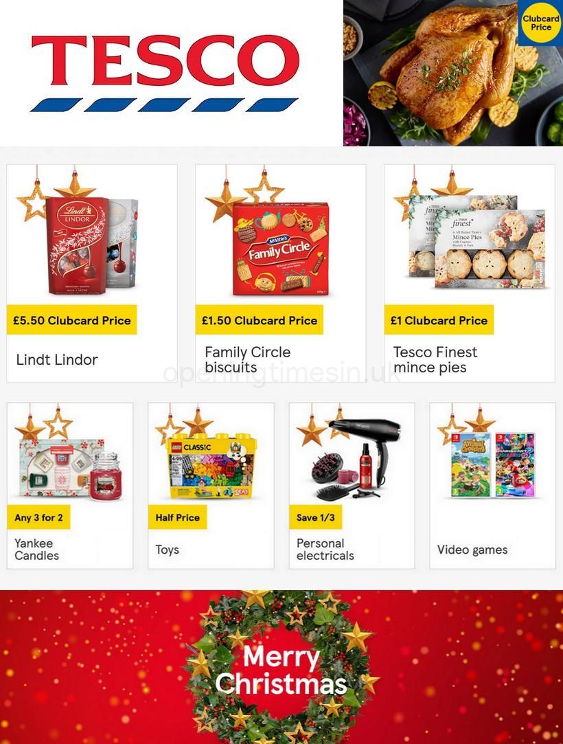 TESCO Offers from 2 December