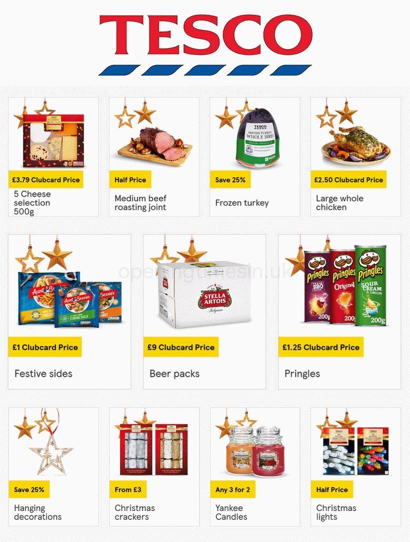 TESCO Offers from 9 December
