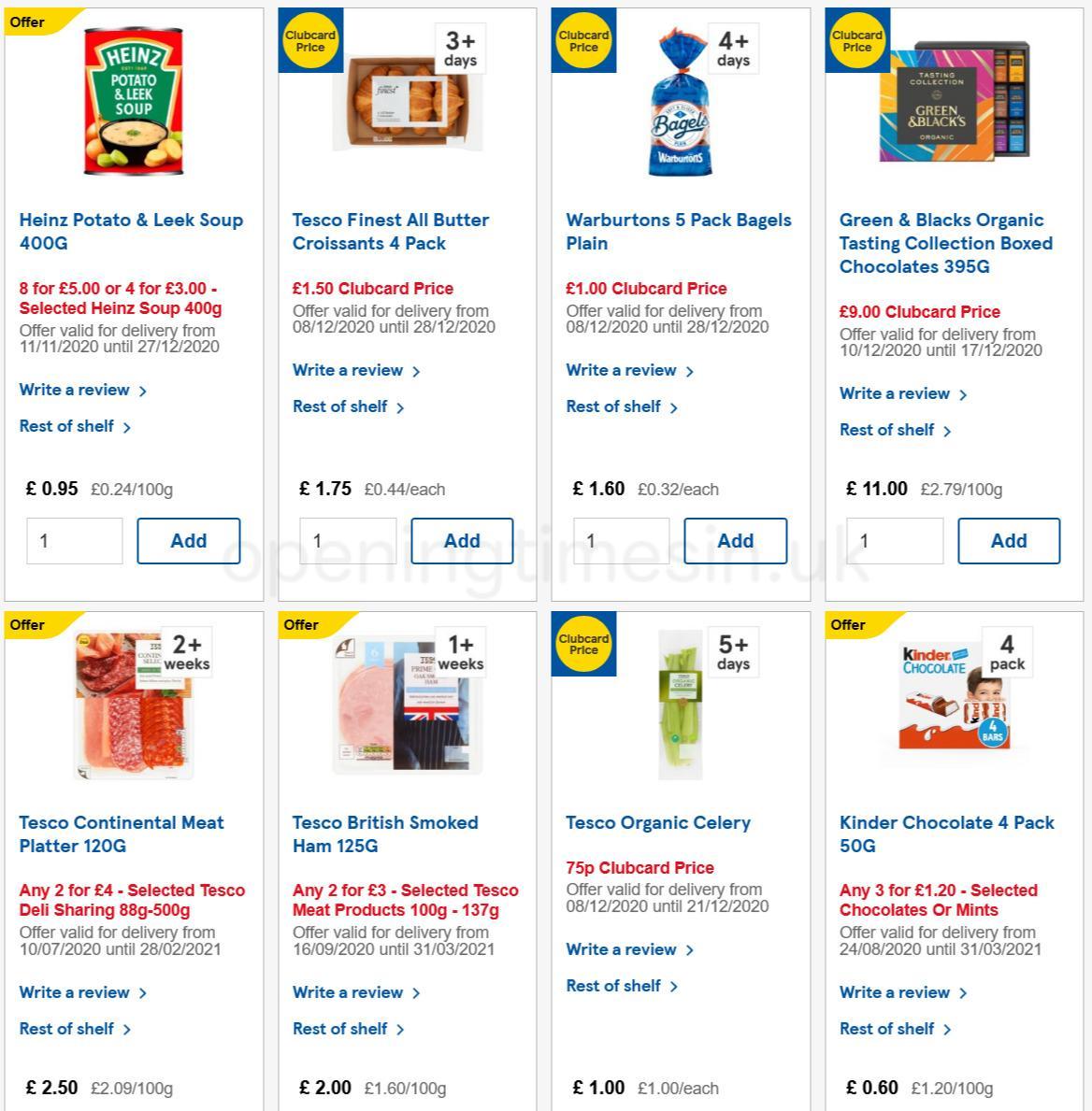 TESCO Offers from 16 December