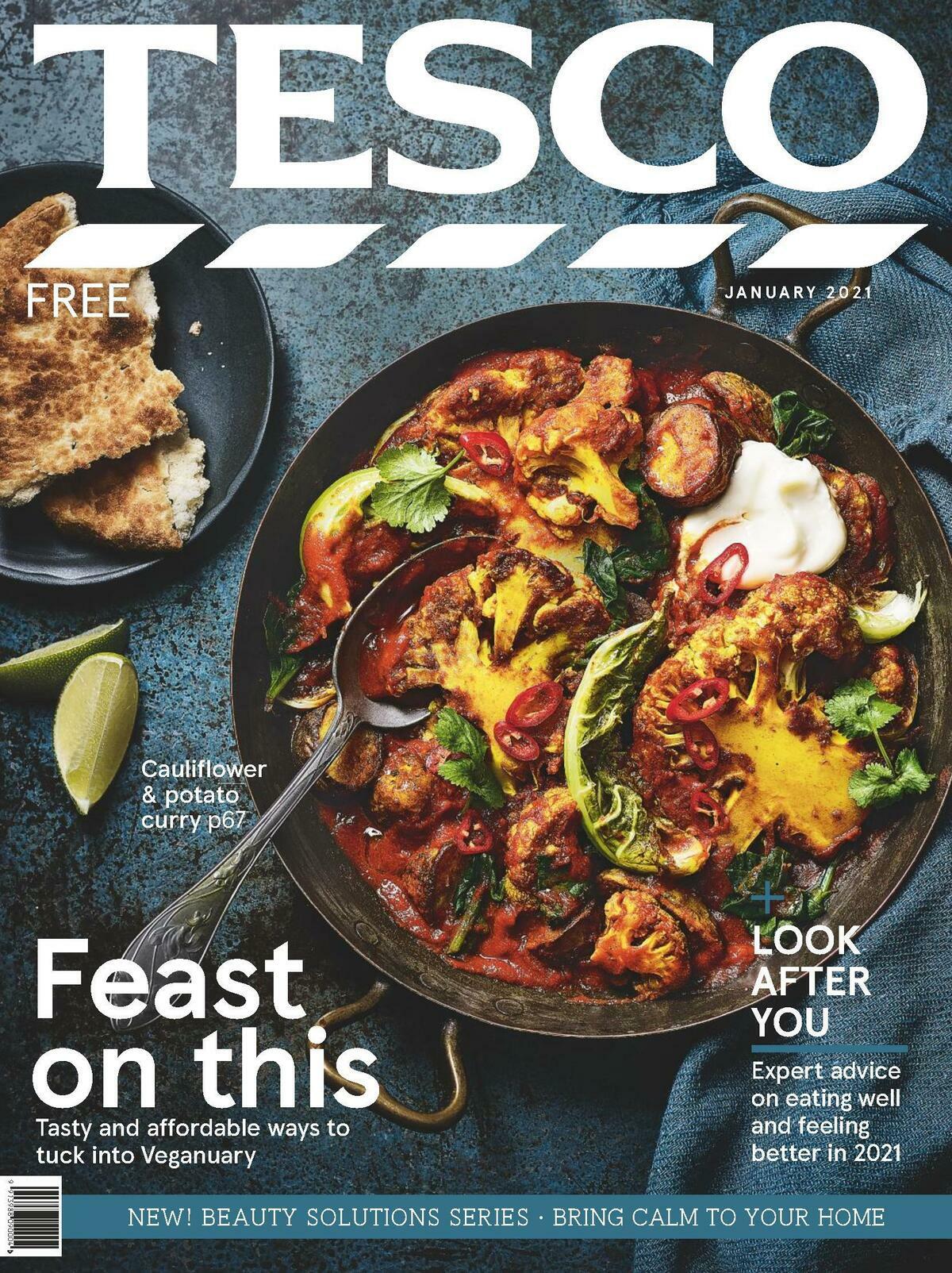 TESCO Magazine January Offers from 6 January