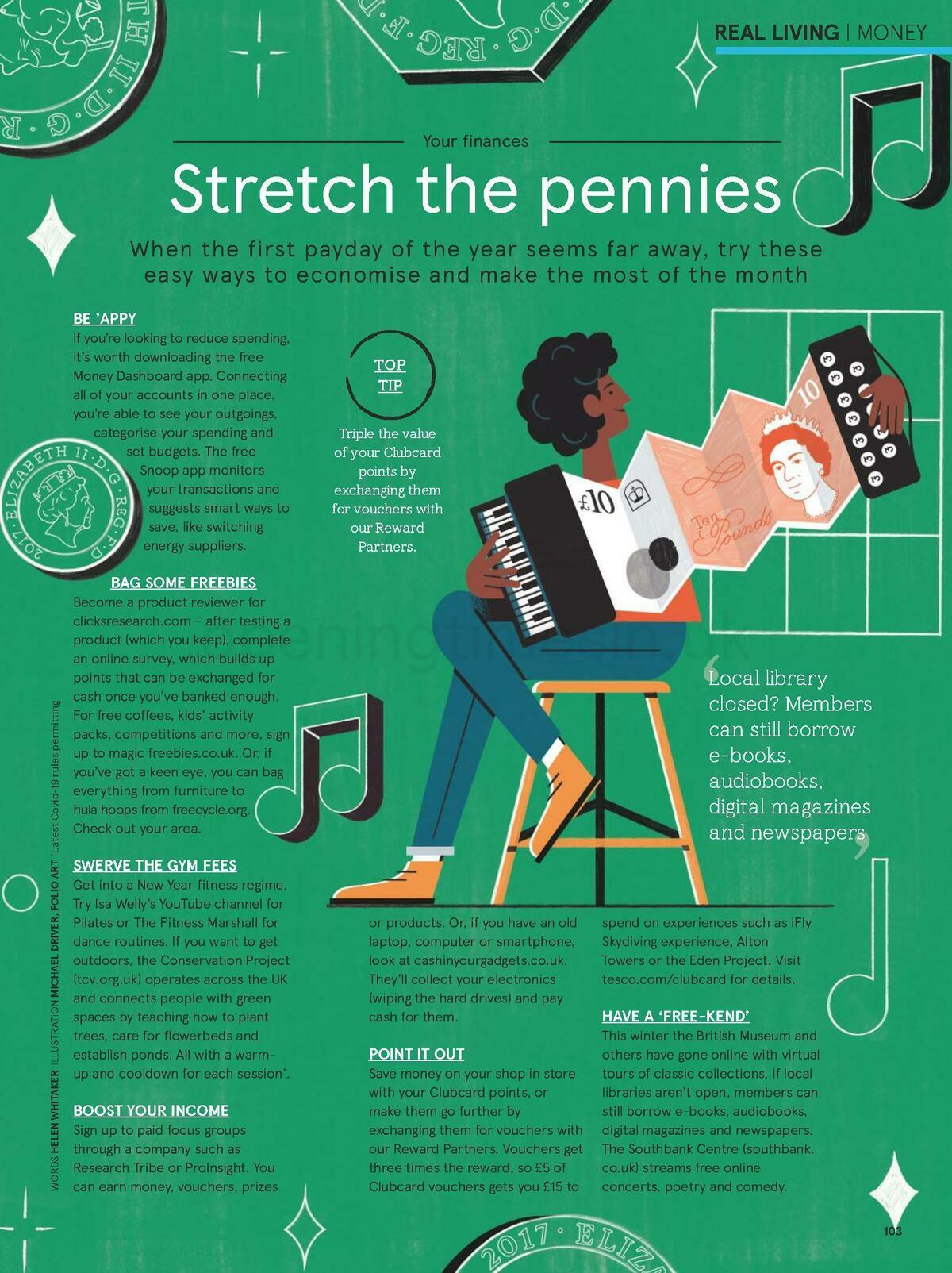 TESCO Magazine January Offers from 6 January