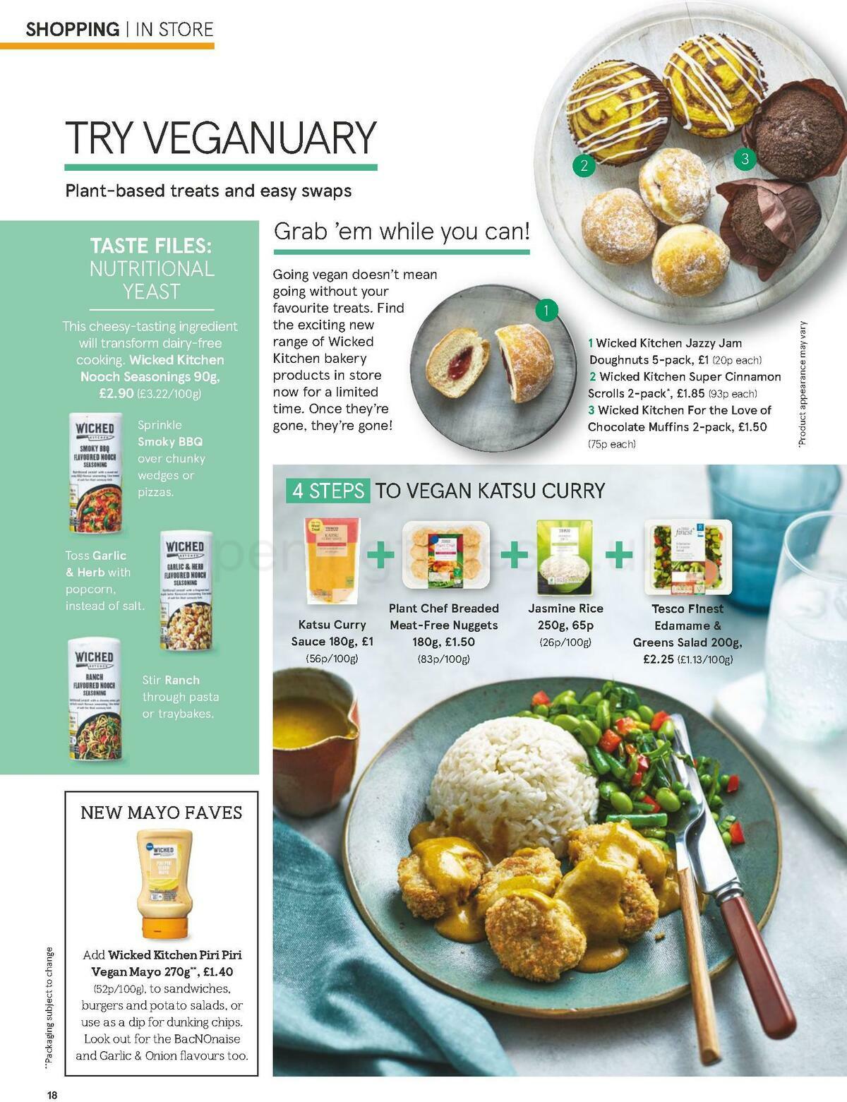 TESCO Magazine January Offers from 6 January