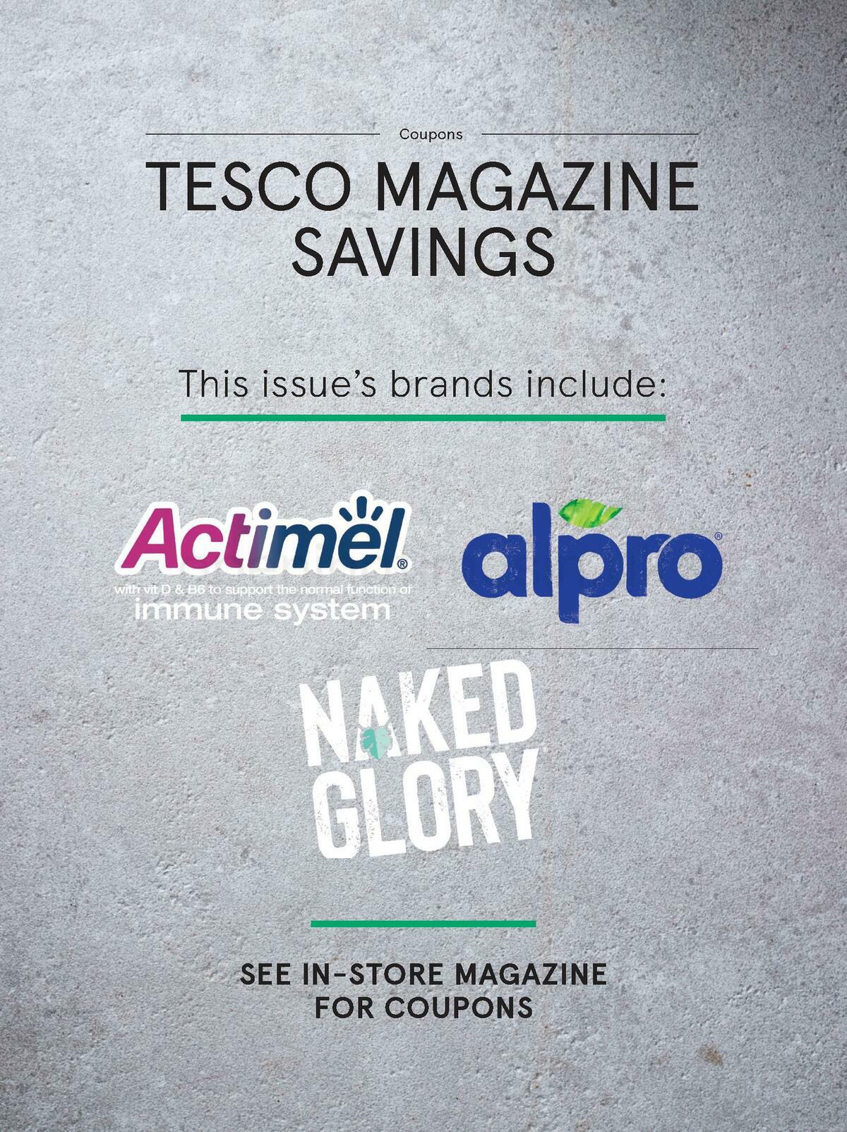 TESCO Magazine January Offers from 6 January