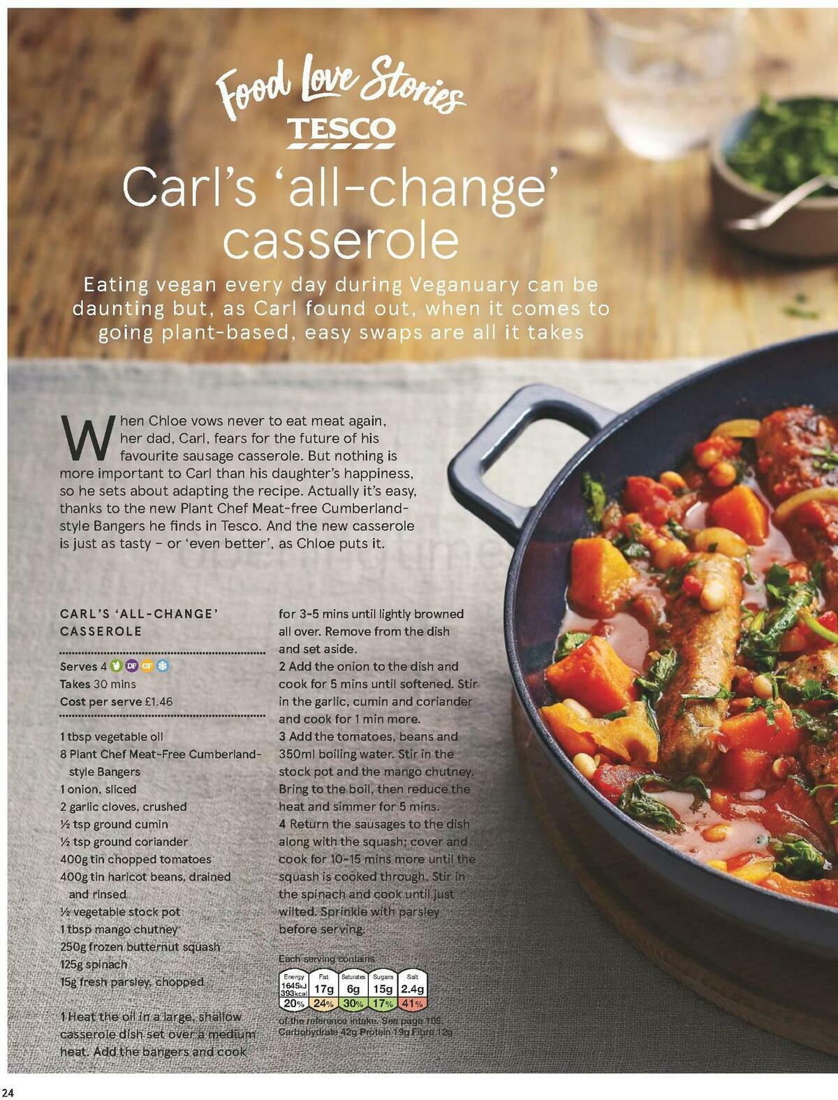 TESCO Magazine January Offers from 6 January