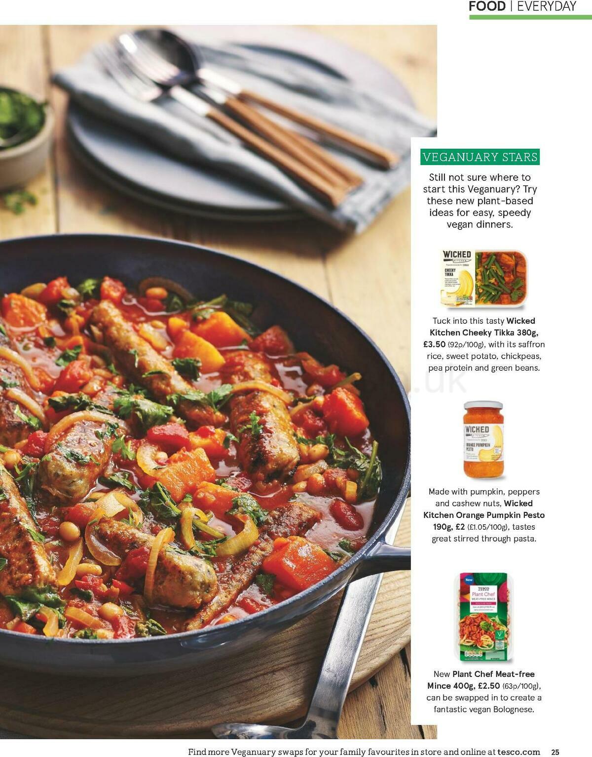 TESCO Magazine January Offers from 6 January