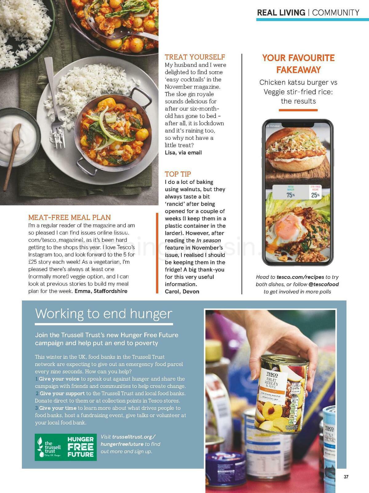 TESCO Magazine January Offers from 6 January