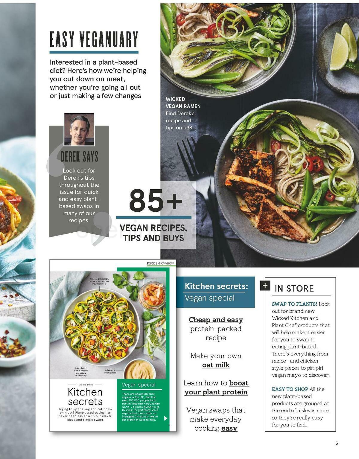 TESCO Magazine January Offers from 6 January