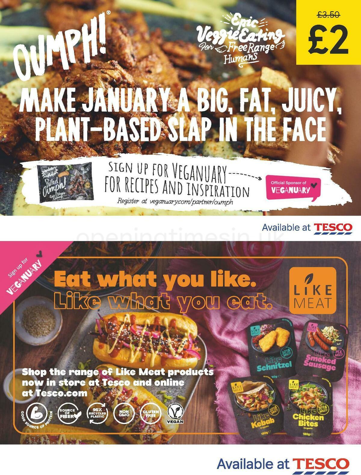 TESCO Magazine January Offers from 6 January