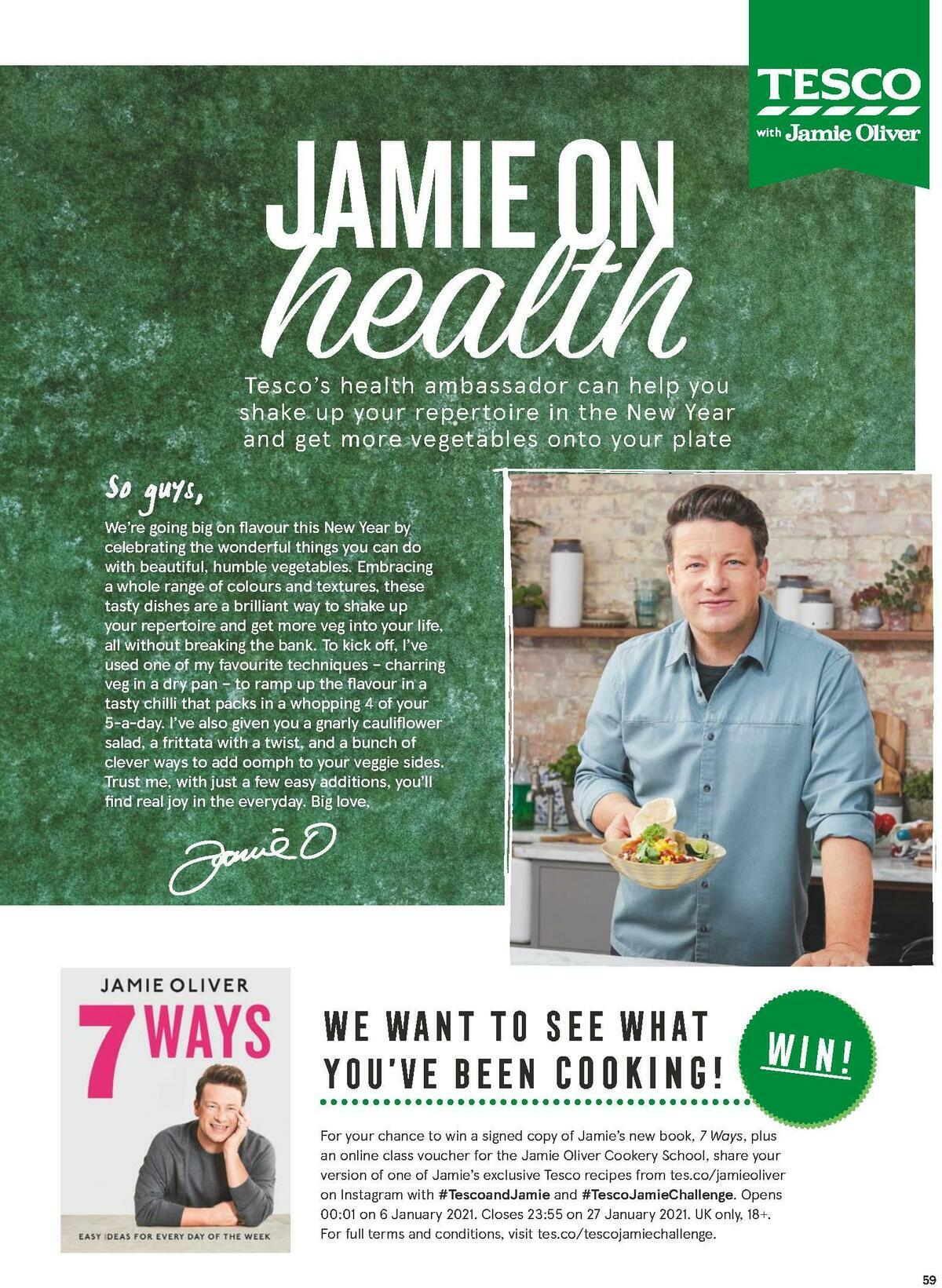 TESCO Magazine January Offers from 6 January