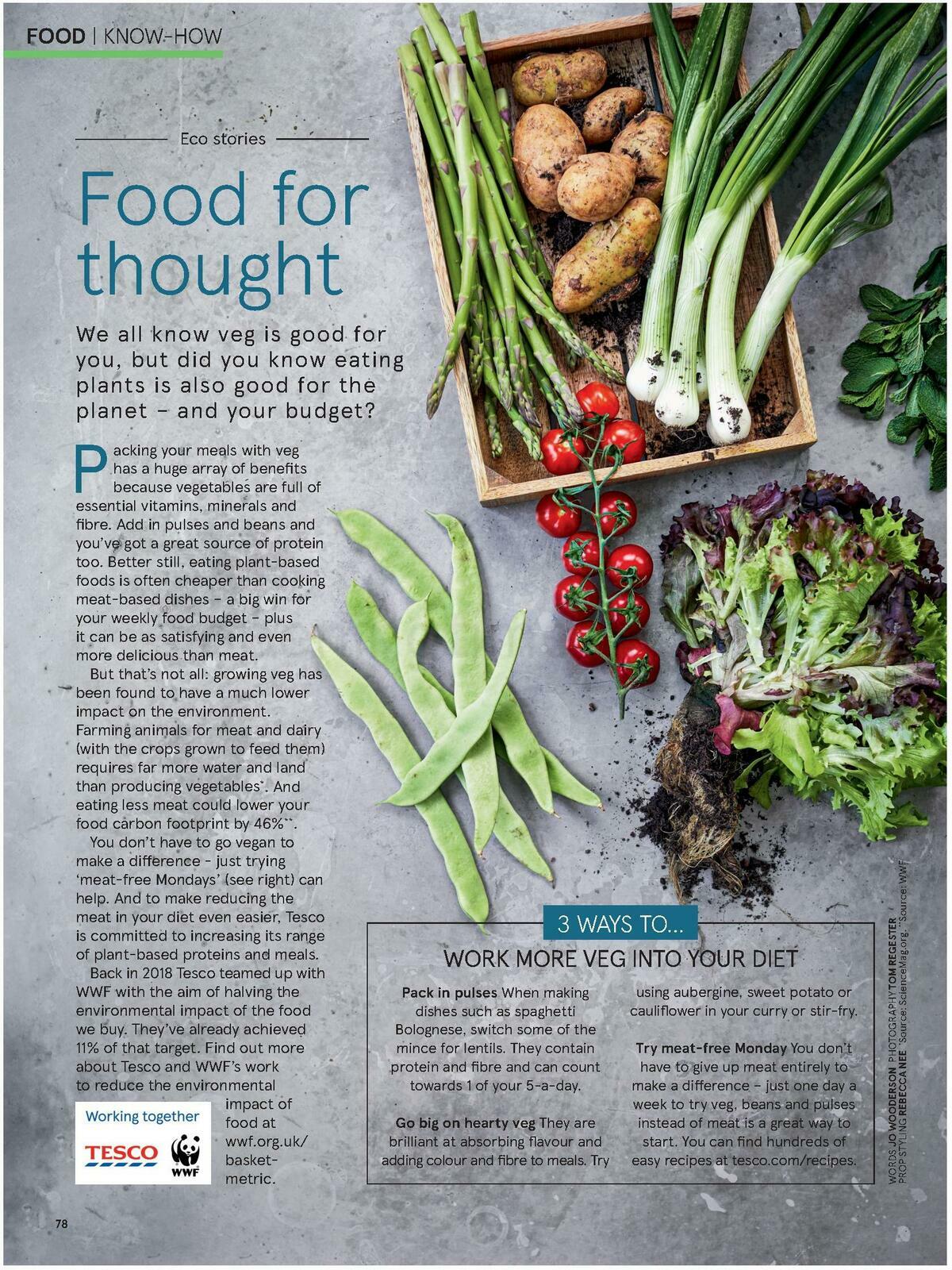 TESCO Magazine January Offers from 6 January