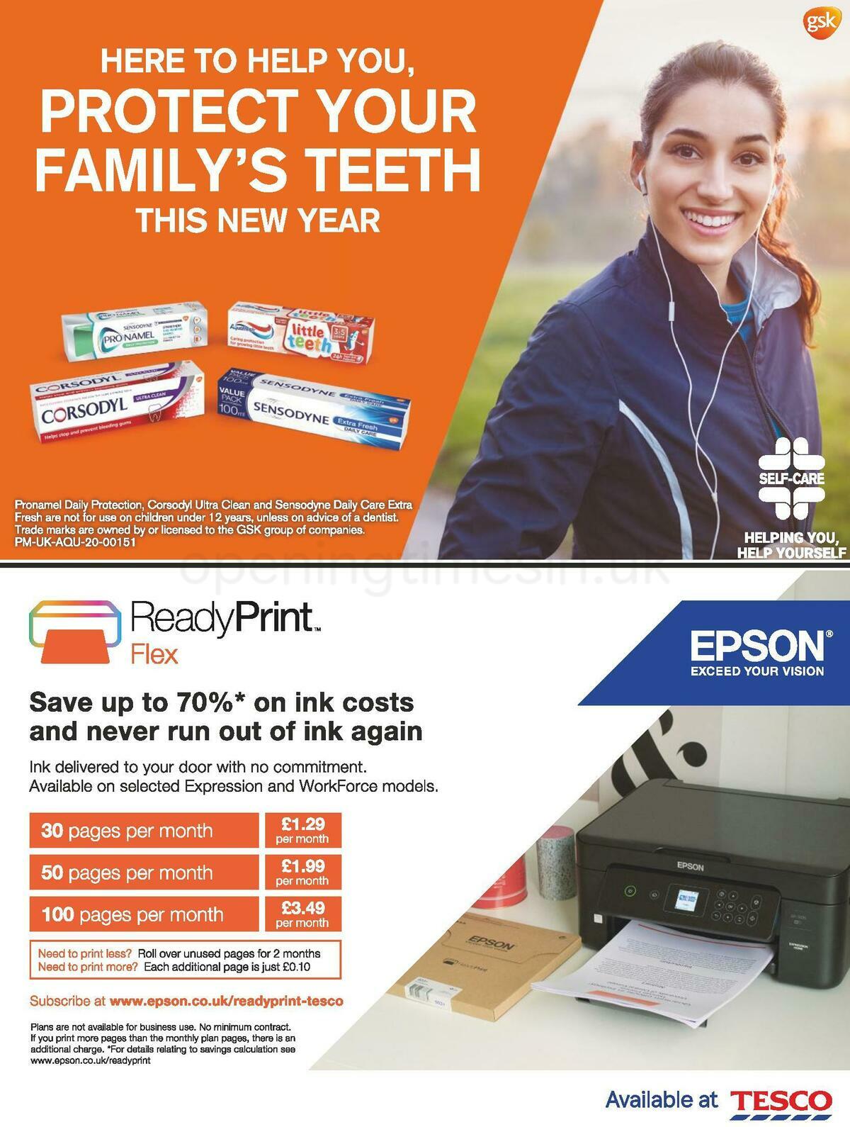 TESCO Magazine January Offers from 6 January