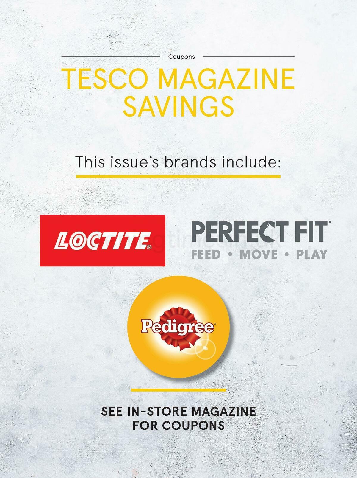 TESCO Magazine March Offers from 1 March