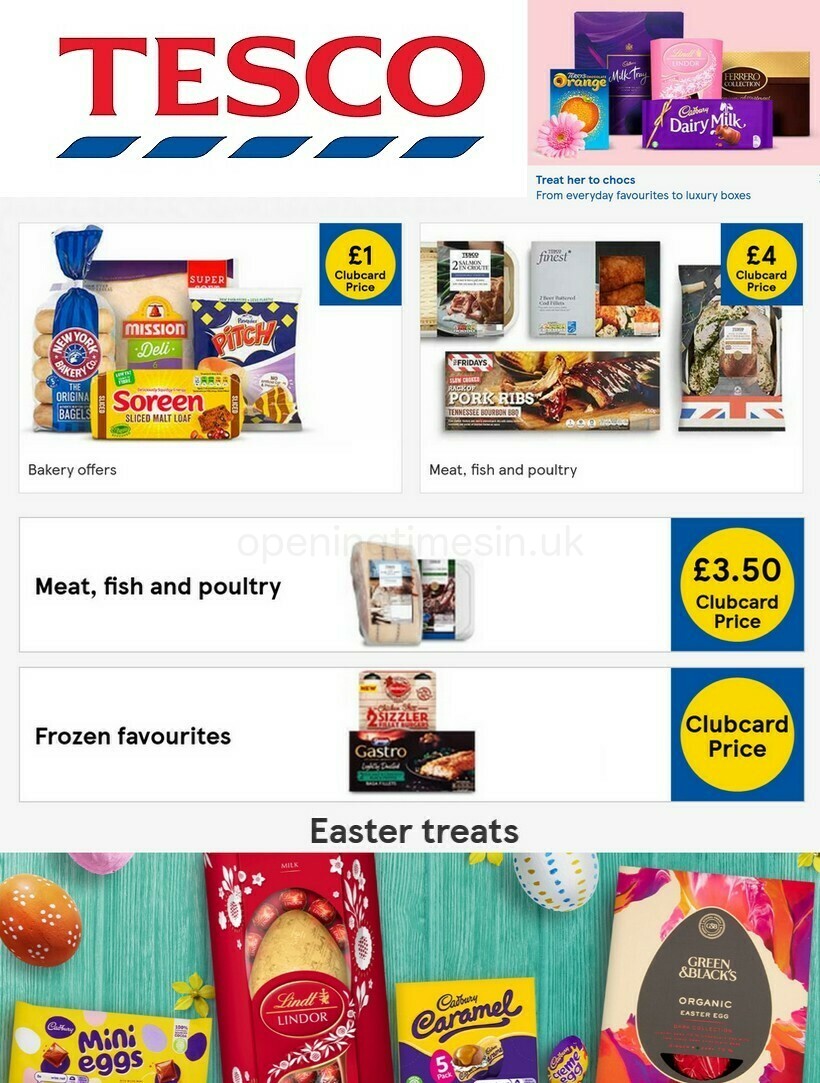 TESCO Offers from 10 March