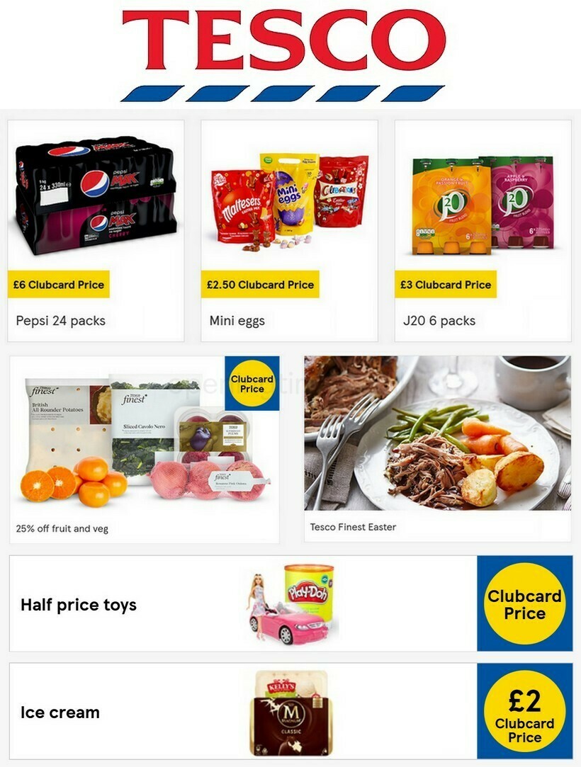 TESCO Offers from 31 March
