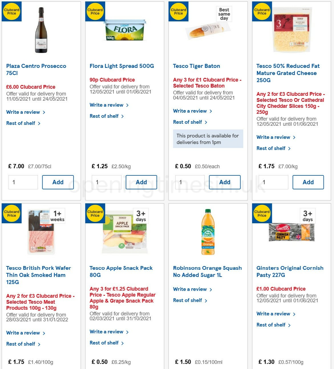 TESCO Offers from 19 May