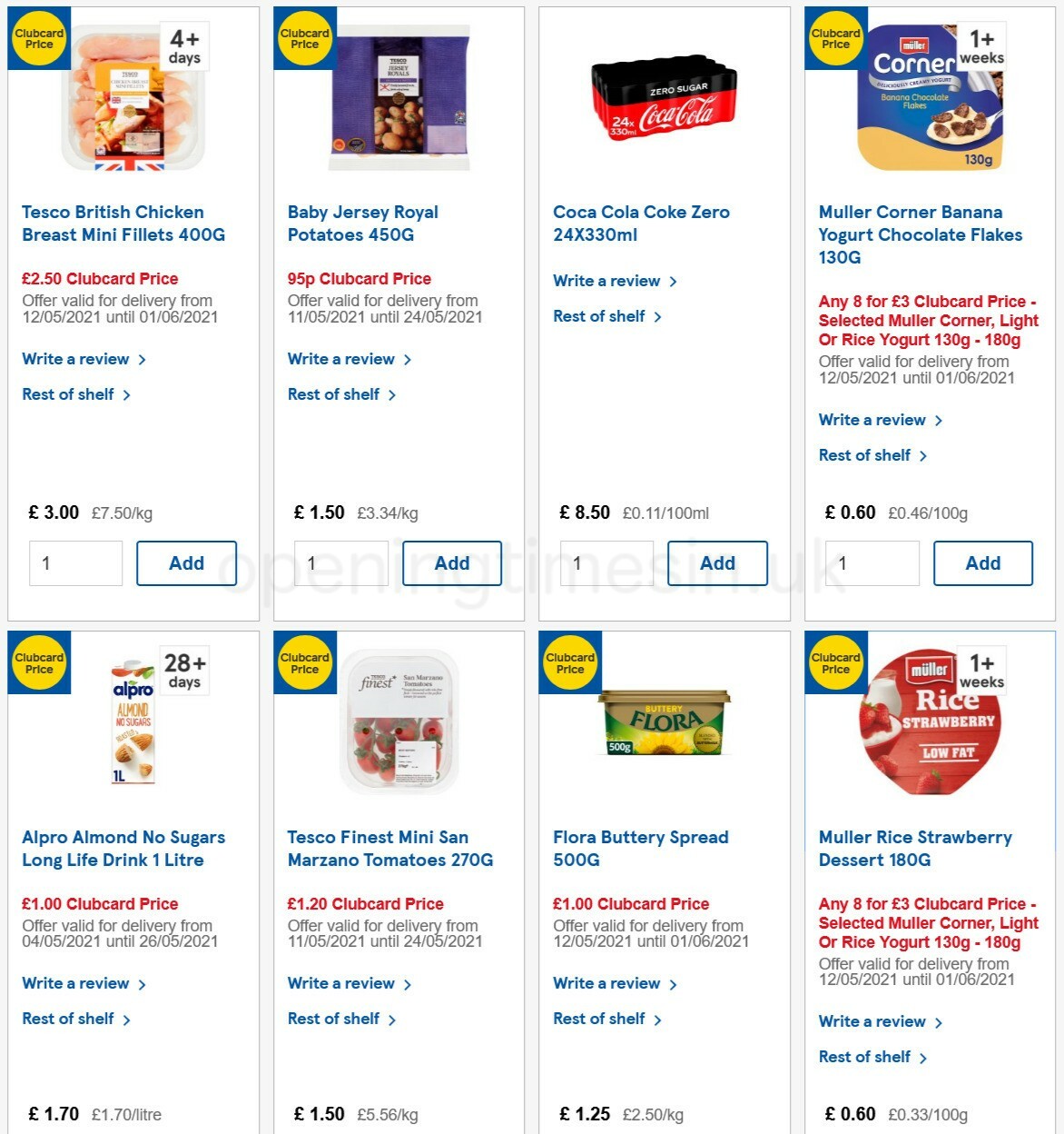 TESCO Offers from 19 May