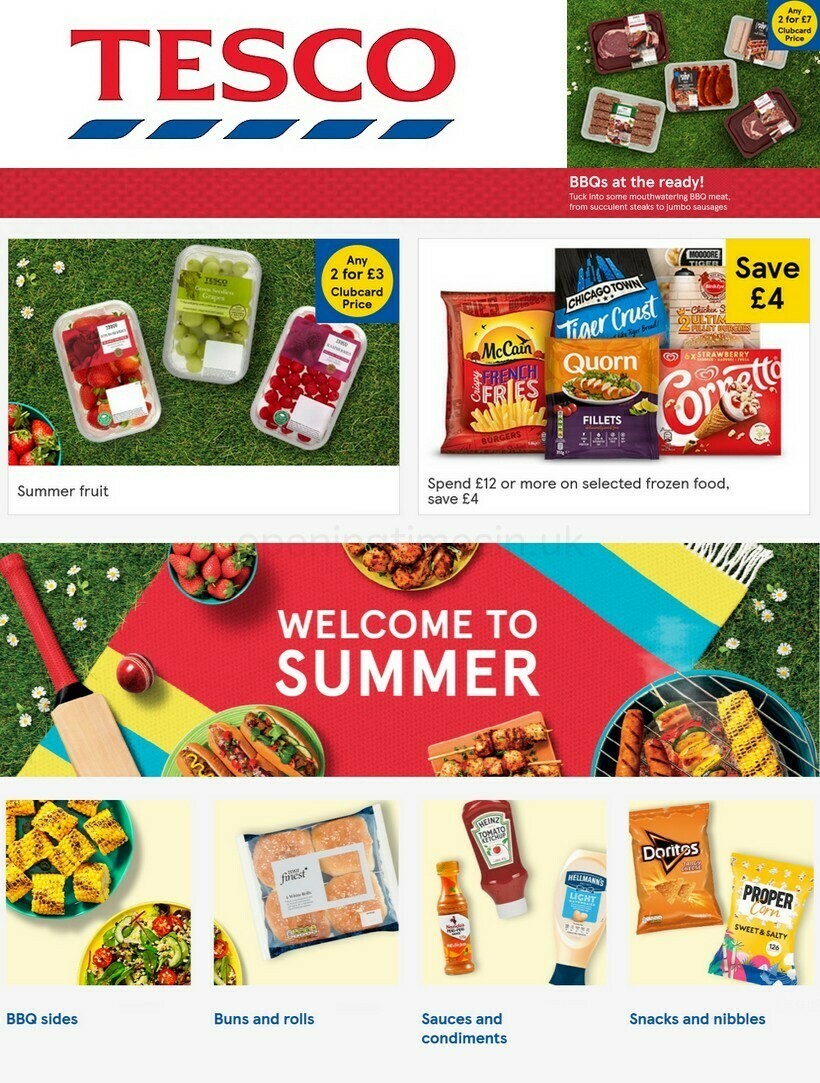 TESCO Offers from 2 June