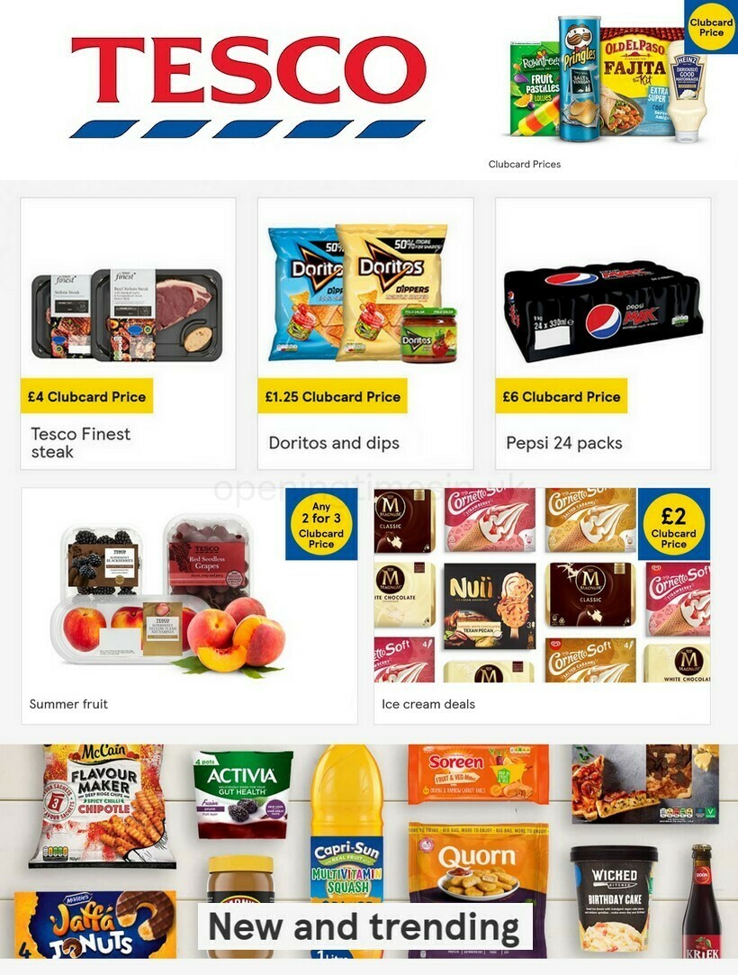 TESCO Offers from 16 June
