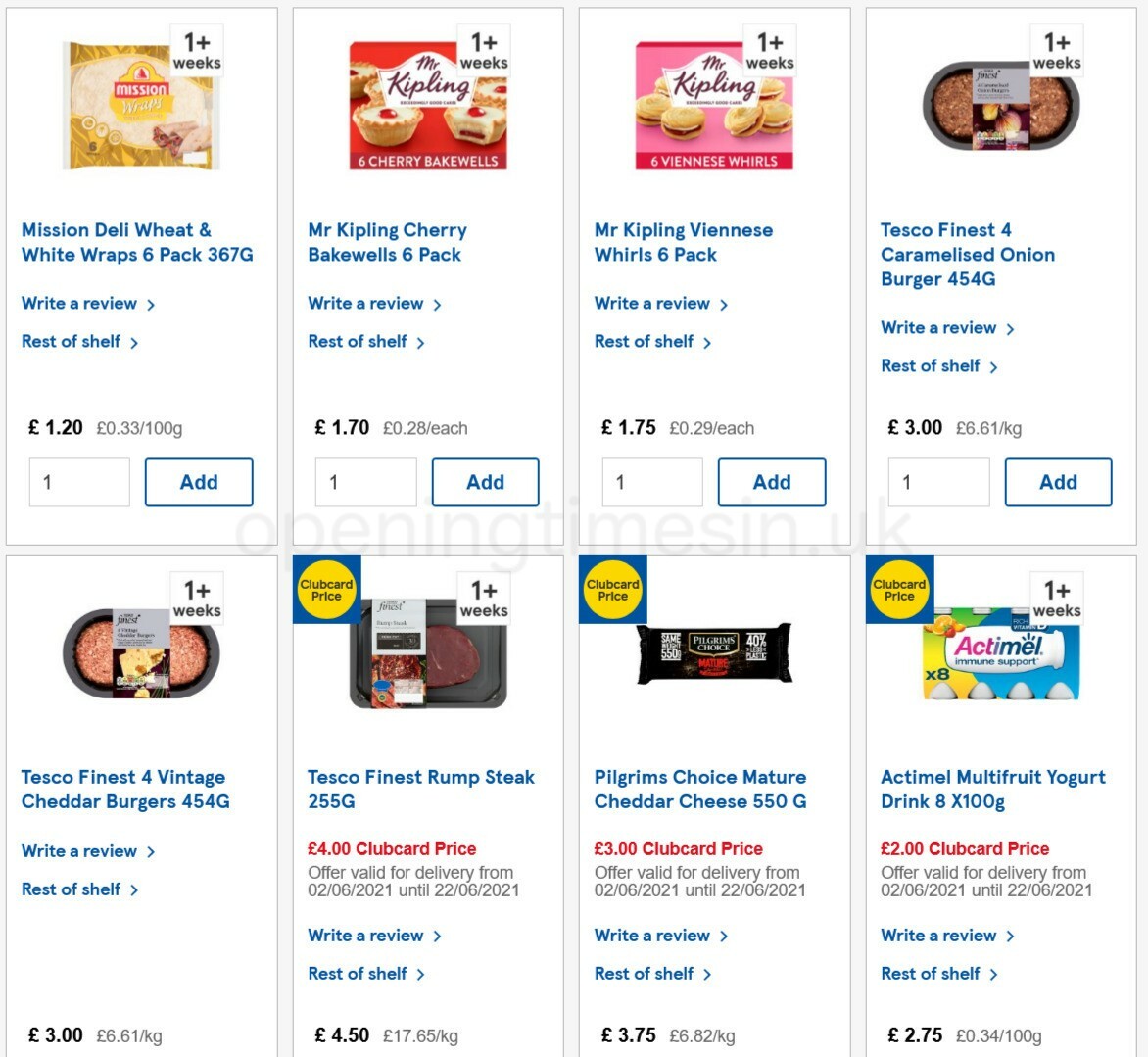 TESCO Offers from 16 June