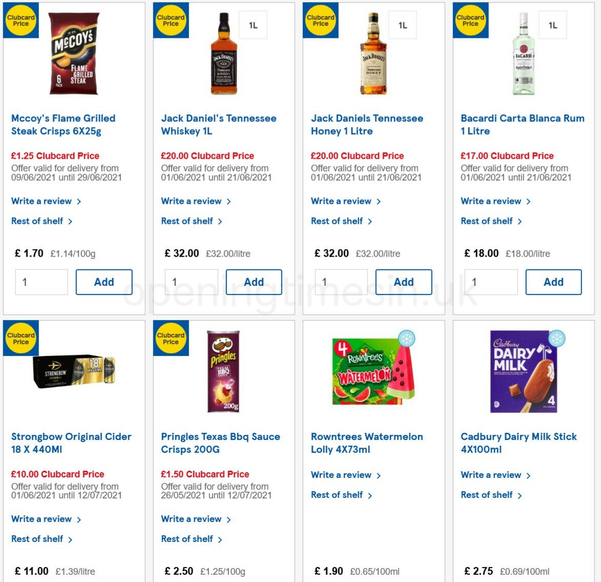 TESCO Offers from 16 June