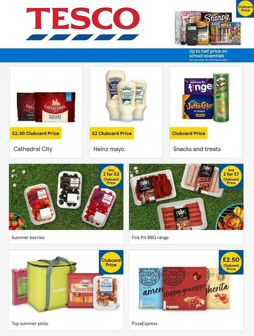 TESCO Offers from 28 July