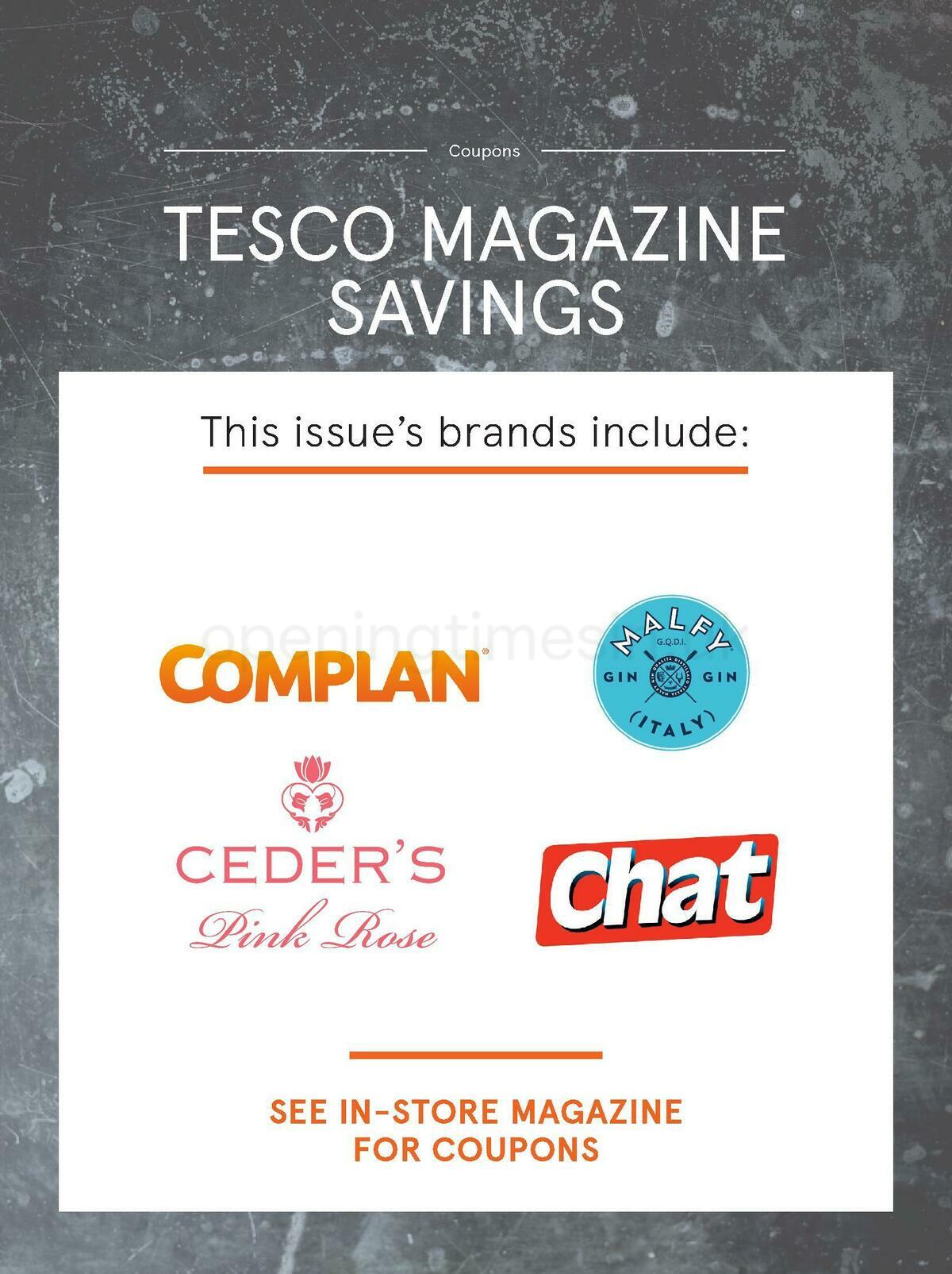TESCO Magazine October Offers from 1 October