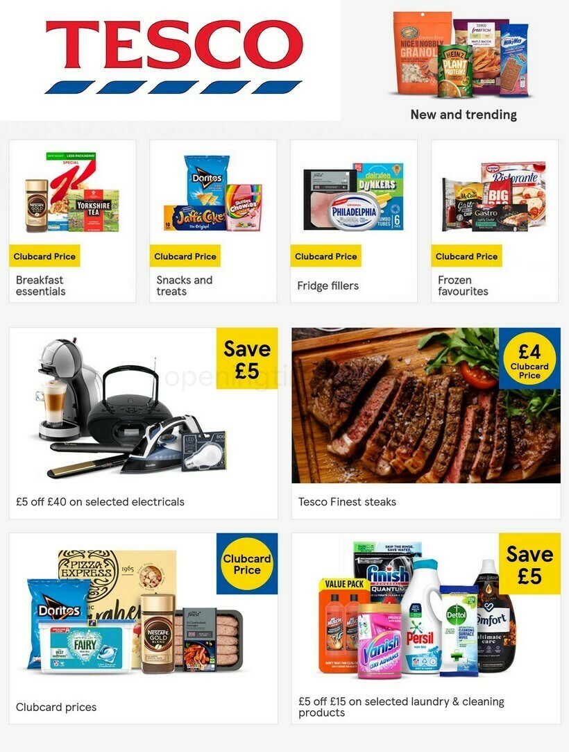 TESCO Offers from 9 February