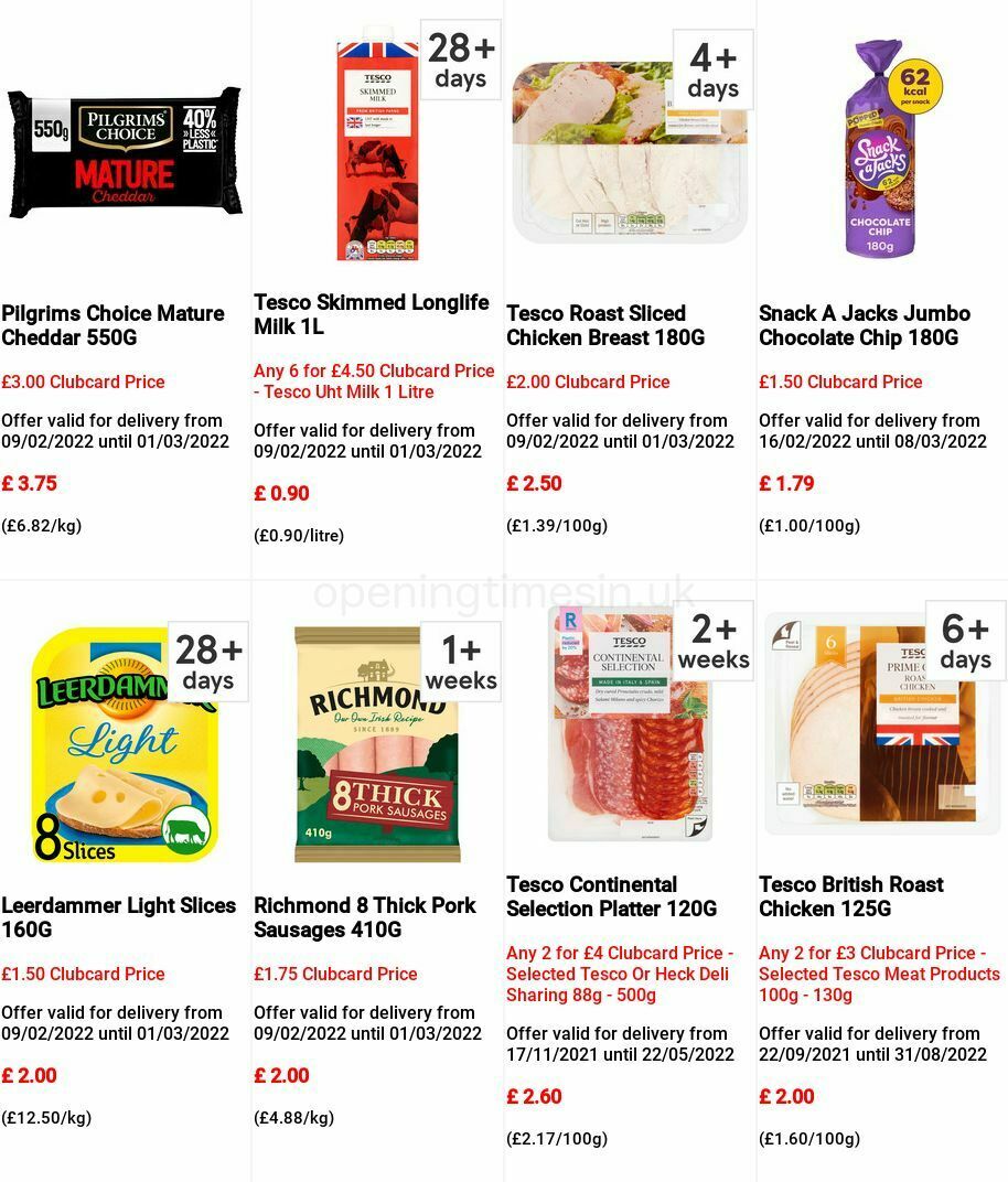 TESCO Offers from 23 February