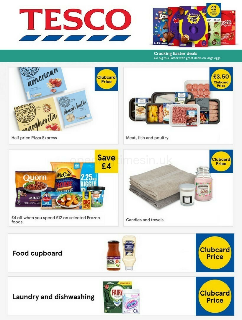 TESCO Offers from 2 March
