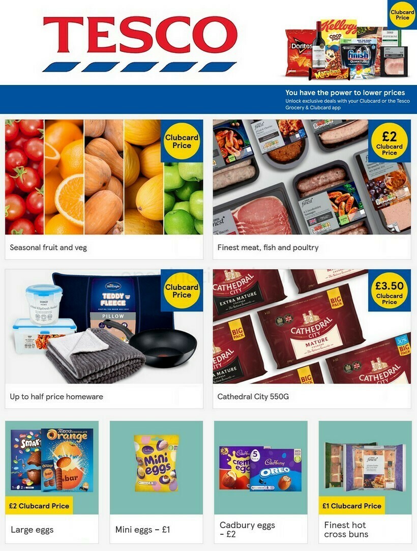 TESCO Offers from 9 March