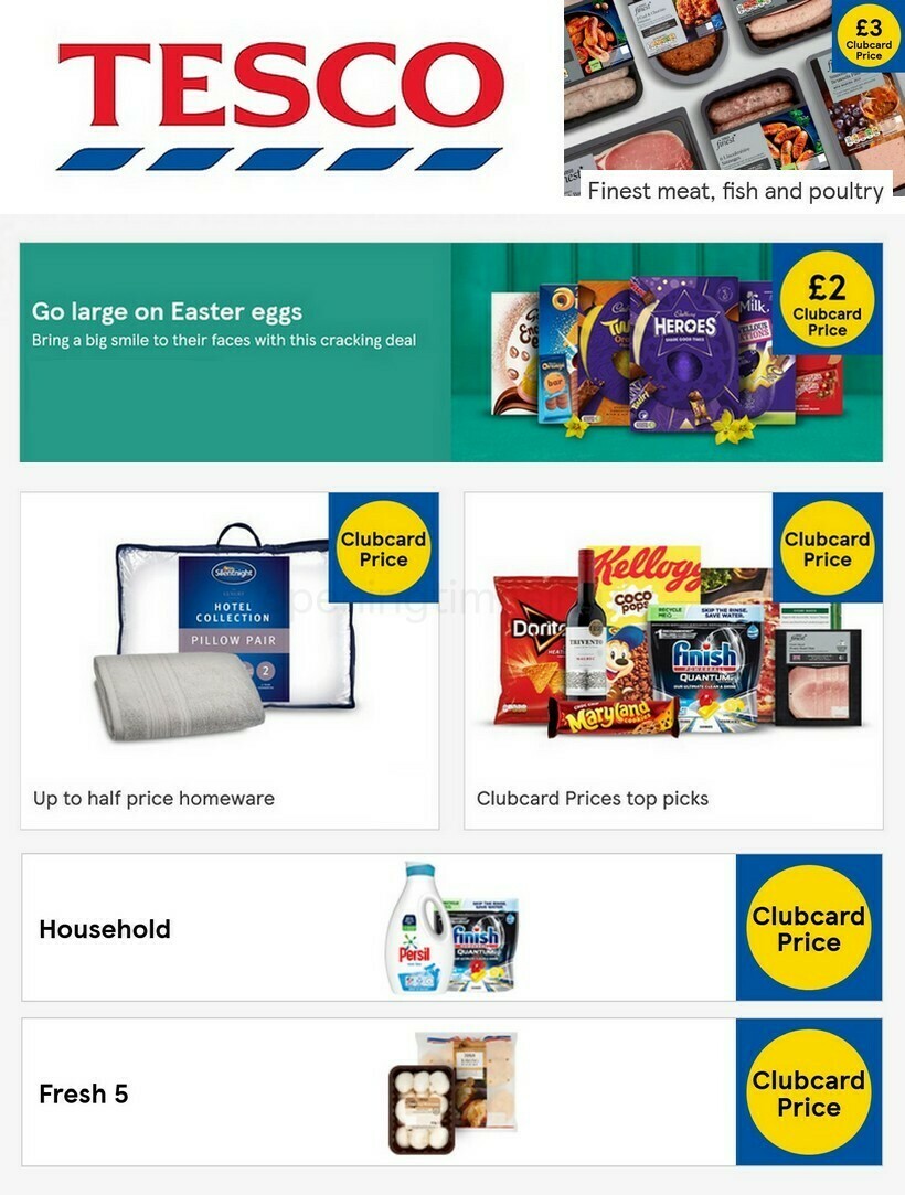 TESCO Offers from 16 March