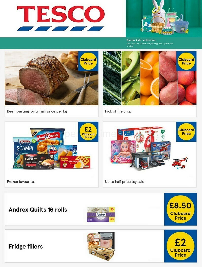 TESCO Offers from 13 April