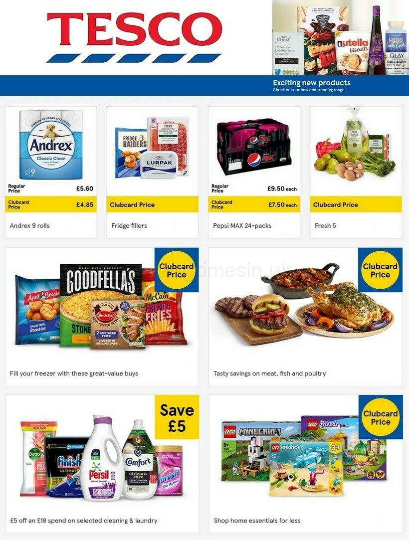 TESCO Offers from 29 September