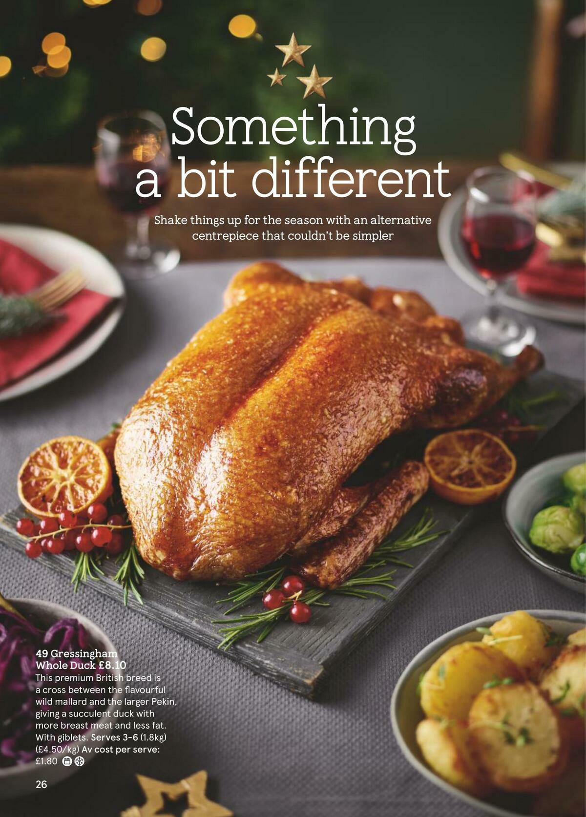 TESCO Festive Food To Order Offers from 18 November